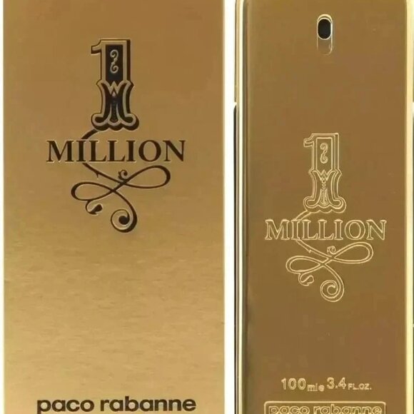 Paco Rabanne 1 Million EDT Spray 3.4 oz 100 ml Men's Cologne New in Box - Picture 1 of 3